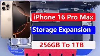 iPhone 16 Pro Max Storage Expansion | 256GB To 1TB