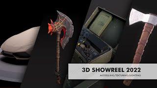 3D Modelling and Texturing Showreel - 3D Artist | Gaurav Patil