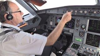 Cobalt Air Airbus A319 | Cockpit Flight Zurich-Larnaca | Cockpit View from Takeoff to Landing!