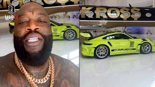 Rick Ross Cops A $450k Custom Porsche 911 GT3 RS! 