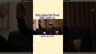 Talha Anjum Talk About India #talhaanjum #india #pakistan #delhi #karachi #desihiphop #rap #hiphop