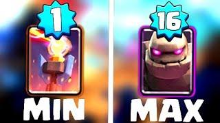 LVL 16 GOLEM VS LVL 1 INFERNO TOWER