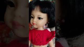 платье  для куклы Паола Рейна, по МК Lara twix doll. #мое хобби, вязание, куклы#