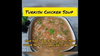 Turkish Chicken Soup that surprised me with it's taste|Easy,delicious and healthy@Mazahtastehub5191