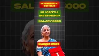 1 Year Internship,5000 Salary #shorts #tranding #facts #news #viral #2024budget #budget #bjp #nirmal