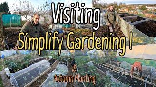 Visiting Simplify Gardening and autumn planting!