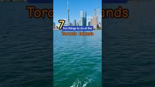 7 Fun Things To Do At The Toronto Islands #travel #travelshorts #toronto 