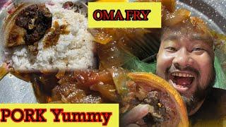 Oma Bedor Fwilai bai Nwi Next Narji Oma || Trying Mukbang || Meher Wary