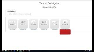 Codeigniter Tutorial 3 Upload Awesome Multiple Files