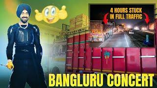 Diljit Dosanjh Concert In Bangalore | Havy Traffic Jam | Itni Jyda Public | 5 Km In 4 Hours Traffic