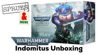 Warhammer 40,000 Indomitus Unboxing  - 40k 9th Edition Launch Box