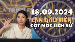 AI LÀ TRIỆU PHÚ 18.09.2024 HÀ VY ĐẠT KỶ LỤC LẦN ĐẦU TIÊN TRONG LỊCH SỬ