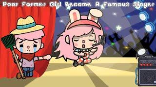 Poor Farmer Girl Become A Famous Singer Toca life story l Toca Boca