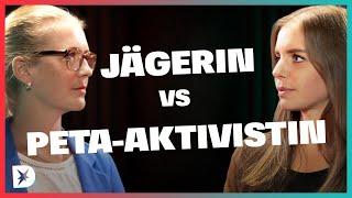 Kann Tiere töten nachhaltig sein? Jägerin vs. Peta-Aktivistin | DISKUTHEK