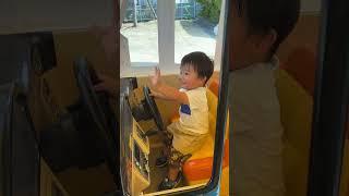 【外遊び】HARU/もくもく食事 口内炎とお出かけ　(8.19）【2years 4 month old】