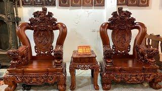 Trực Tiếp giới thiệu siêu phẩm ( đồ gỗ đồng kỵ mạnh kha )