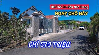 [ Đã Bán] Bán Đất Thổ Cư Ven Nha Trang Ở Suối Tiên Diên Khánh Chỉ 570 Triệu