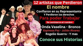 La triste Historia de 12 Artistas que Perdieron el NOMBRE