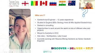 Robyn Teet - Unlocking risk – a geotechnical perspective on sharing and mitigating risk in mining