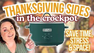 Time & Space Saving Thanksgiving Sides!  6 Must-Try Crockpot Recipes