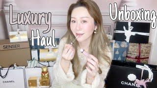LUXURY HAUL UNBOXING I CHANEL, BURBERRY FROM SENSER, MAXMARA, UGG I FASHION & BEAUTY HAUL  LINDIESS