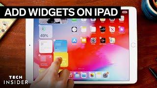 How To Add Widgets On iPad