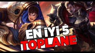 LEAGUE OF LEGENDS EN İYİ 5 ÜST KORİDOR / TOP LANE ŞAMPİYONU!