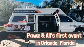 PAWZ & ALL'S FIRST EVENT IN ORLANDO, FLORIDA- PAWS IN THE PARK 2020 