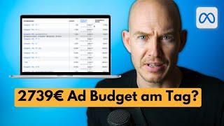 Online Kurse verkaufen: Wie viel Ad Budget braucht man?