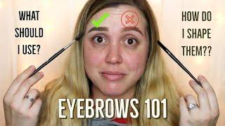 Eyebrow 101 - Beginner-Friendly Products and Shaping Tutorial!!