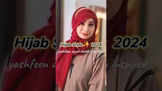 #eidhijabseries hijab style w/ headwear inspired by yashfeen ajmal| Styllish hijab tutorial Dr.Sidra