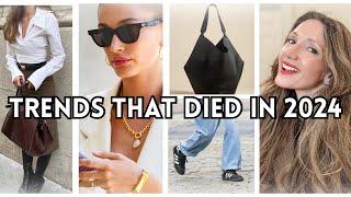 2025 Fashion Trends and Fashion Trends That DIED in 2024