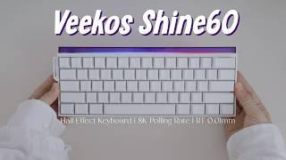  Tiny, Shiny, Clicky! Meet the VEEKOS Shine60 HE 