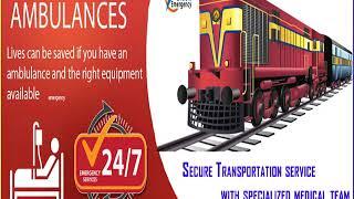 Falcon Train Ambulance in Kolkata – Get 100% Secure, Trustable, Comfortable Services