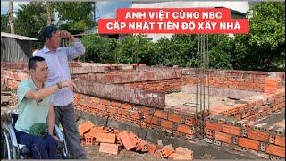 Anh Việt chia sẻ,động viên Ngọc Bếp Củi trong lúc đang dần hoàn thiện móng nền nhà
