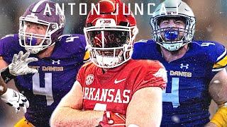 MONSTER DE || All-American Anton Juncaj UAlbany Highlights || 15 sacks, 21 TFL ‼️