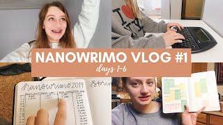 NaNoWriMo 2019 Vlog #1 // days 1-6