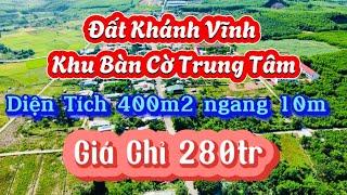 ( Đã bán ) Đất Khánh Vĩnh Khu Dân Cư Trung Tâm Bàn Cờ Giá Rẻ Đầu Tư |Lê Vươn Nhà Đất Nha Trang