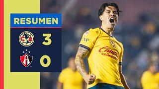 Resumen completo: América 3 – 0 Atlas | Jornada 8, AP24 | ¡Debutando y anotando con VÍCTOR DÁVILA!