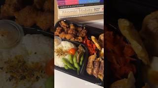 dreamy bento box  #viralshorts2024 #trendingsongs #youtubeshorts #bento #bentobox #ubereats #foru