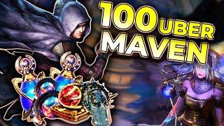 DROP DE 100 UBER MAVENS! - Path of Exile Settlers of Kalguur 3.25