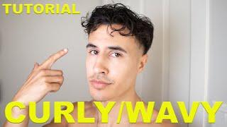 4 EASY Steps To Get Defined WAVY/CURLY Hair | HAIR TUTORIAL