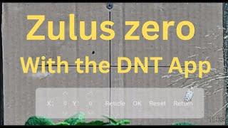 Setting the zero on the Arken Zulus LRF with the DNT App