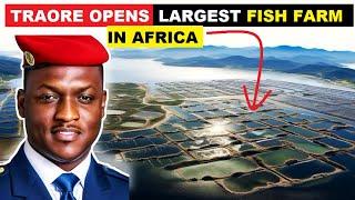 Wow! Ibrahim Traoré and the Netherlands inaugurate 45 floating fish farms in Samandeni, Burkina Faso