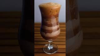Iced Coffee KitKat Cold Frappe ️#coffee #drink #icedcoffee #coldcoffee #asmr #recipe #homecafe