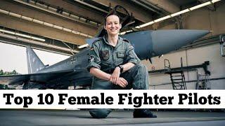 Top 10 Best Female Fighter Pilots in The World | The Big Story