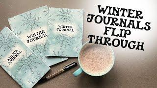 Winter Journals Flip Through | Easy Memory Keeping Idea | Creative Faith & Co.