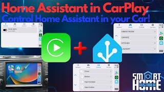 Home Assistant in Apple CarPlay !