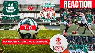 Plymouth Argyle vs Liverpool 1-0 Live Stream FA Cup Football Match Score Commentary Highlights 2025