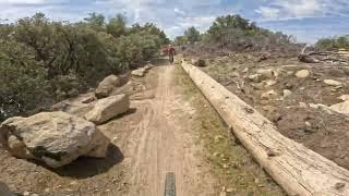 007 trail (first) bass lake Round 2 with local riders